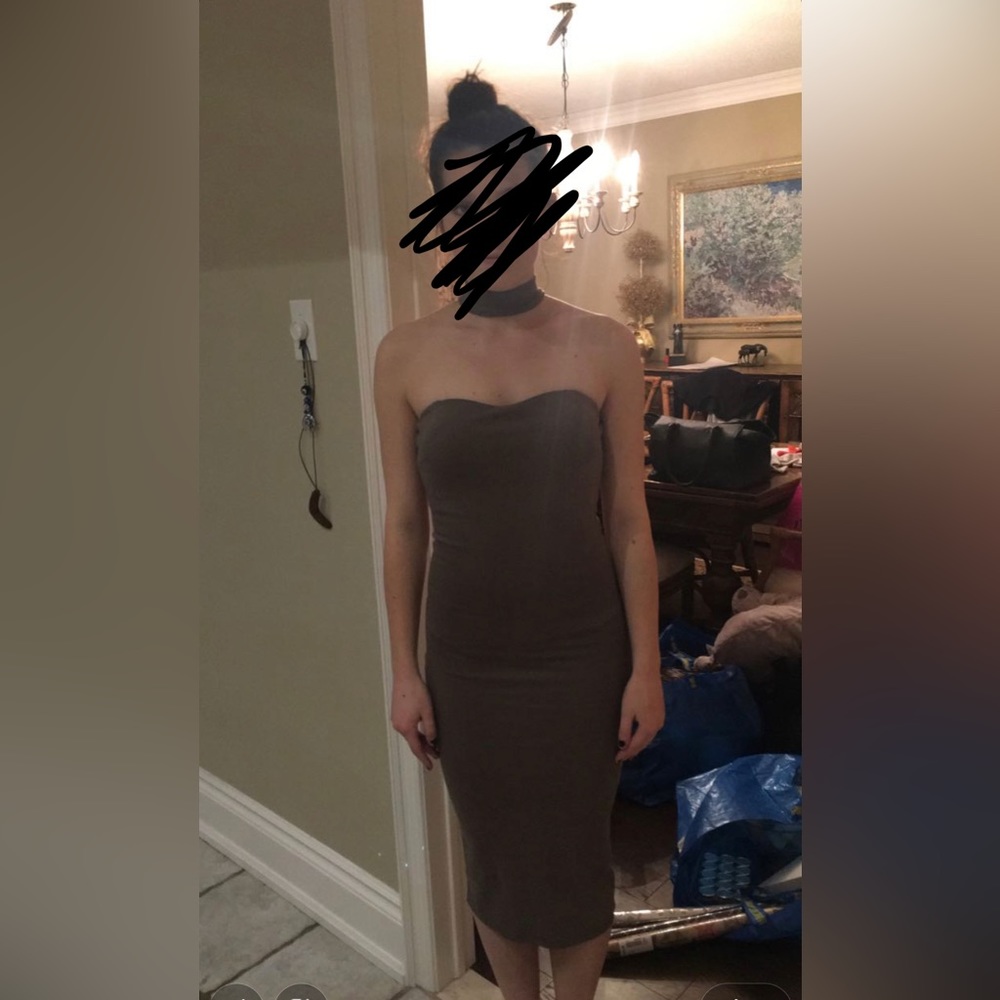 never worn midi dress